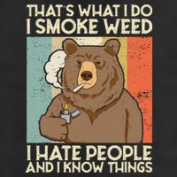 Thats What I Do I Smoke Weed I Hate People And I Know 420 Adult Drive Performance Visor