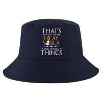 That's What I Do I Play Viola And I Know Things - Violist Cool Comfort Performance Bucket Hat