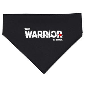 This Warrior Is Back Open Heart Surgery Recoverys Wo USA-Made Doggie Bandana