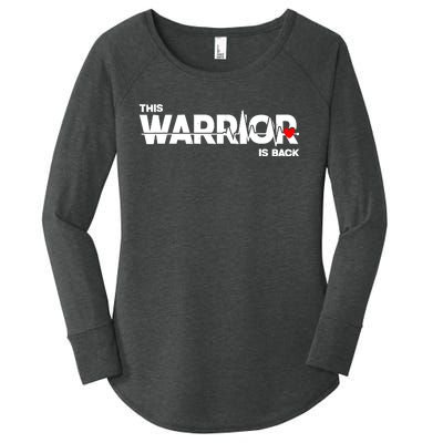 This Warrior Is Back Open Heart Surgery Recoverys Wo Women's Perfect Tri Tunic Long Sleeve Shirt