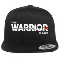 This Warrior Is Back Open Heart Surgery Recoverys Wo Flat Bill Trucker Hat