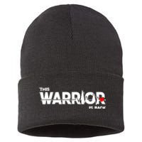 This Warrior Is Back Open Heart Surgery Recoverys Wo Sustainable Knit Beanie