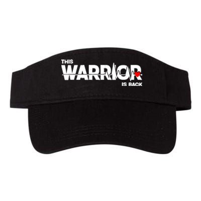 This Warrior Is Back Open Heart Surgery Recoverys Wo Valucap Bio-Washed Visor