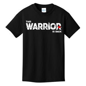 This Warrior Is Back Open Heart Surgery Recoverys Wo Kids T-Shirt