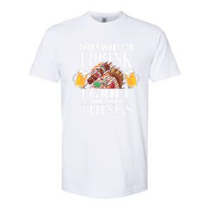 That's What I Do I I Grill And Know Things Funny Gift Softstyle CVC T-Shirt