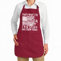 That's What I Do I Fix Stuff And I Know Things Funny Apron