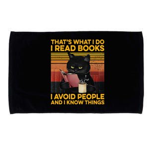 Thats What I Do I Read Books I Avoid People I Know Things Microfiber Hand Towel