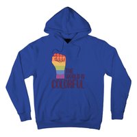 The World Is Colorful Gay Queer Couple Rainbow Lgbtq Pride Gift Hoodie