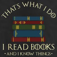 That's What I Do I Read Books And I Know Things Reading Trucker Hat