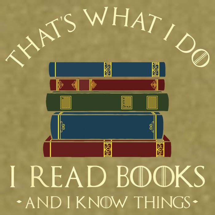 That's What I Do I Read Books And I Know Things Reading Garment-Dyed Women's Muscle Tee