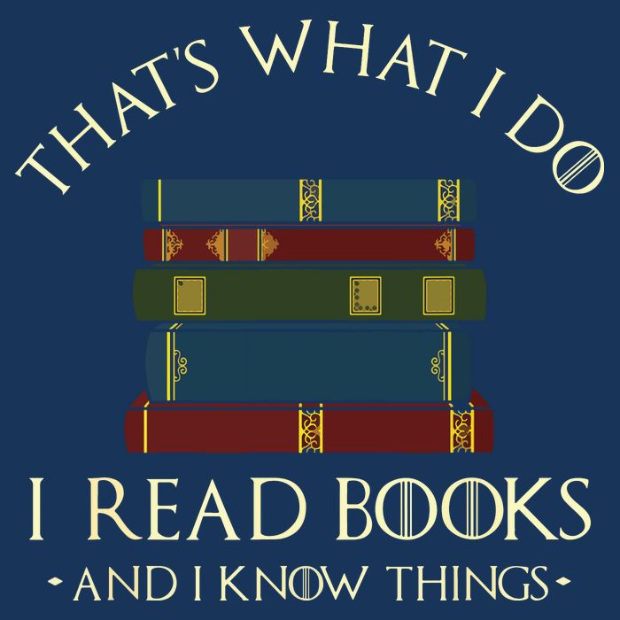 That's What I Do I Read Books And I Know Things Reading Toddler T-Shirt