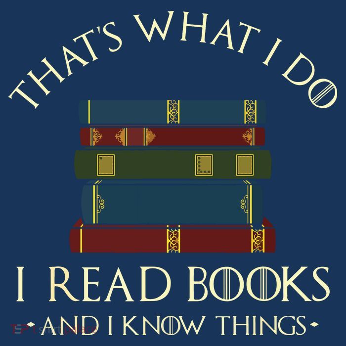 That's What I Do I Read Books And I Know Things Reading Zip Tote Bag