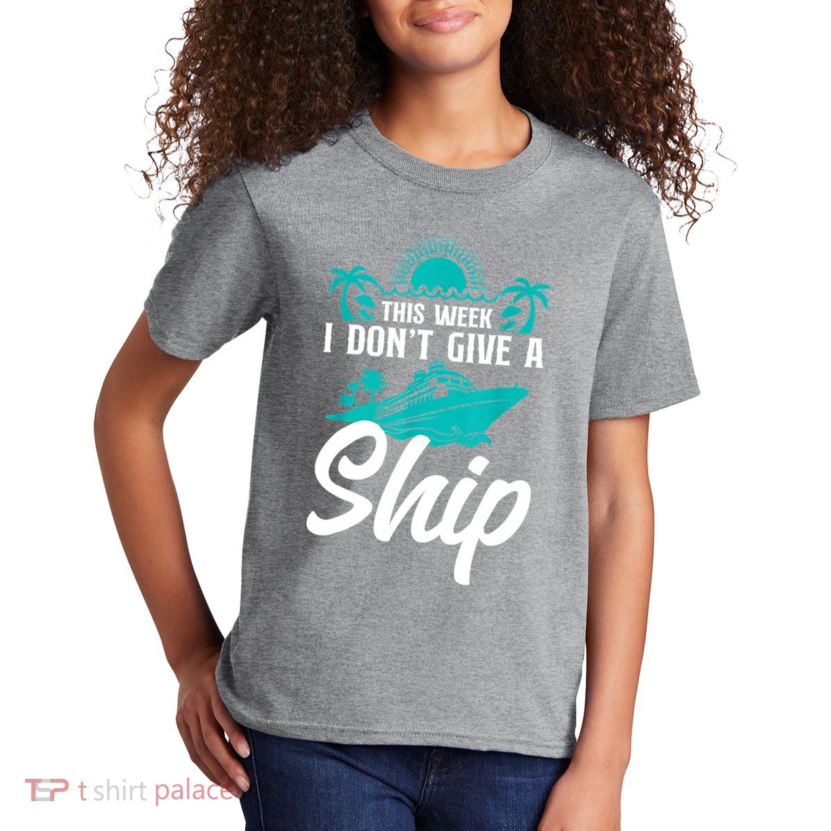 This Week I Don't Give A Ship Cruise Vacation Trip Matching Kids T-Shirt