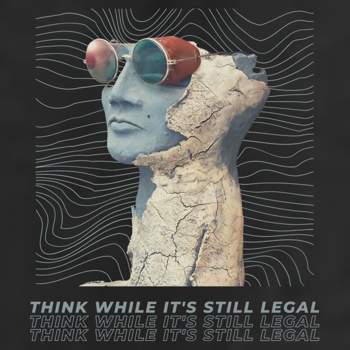 Think While It's Still Legal Anti Woke Cancel Culture Adult Drive Performance Visor