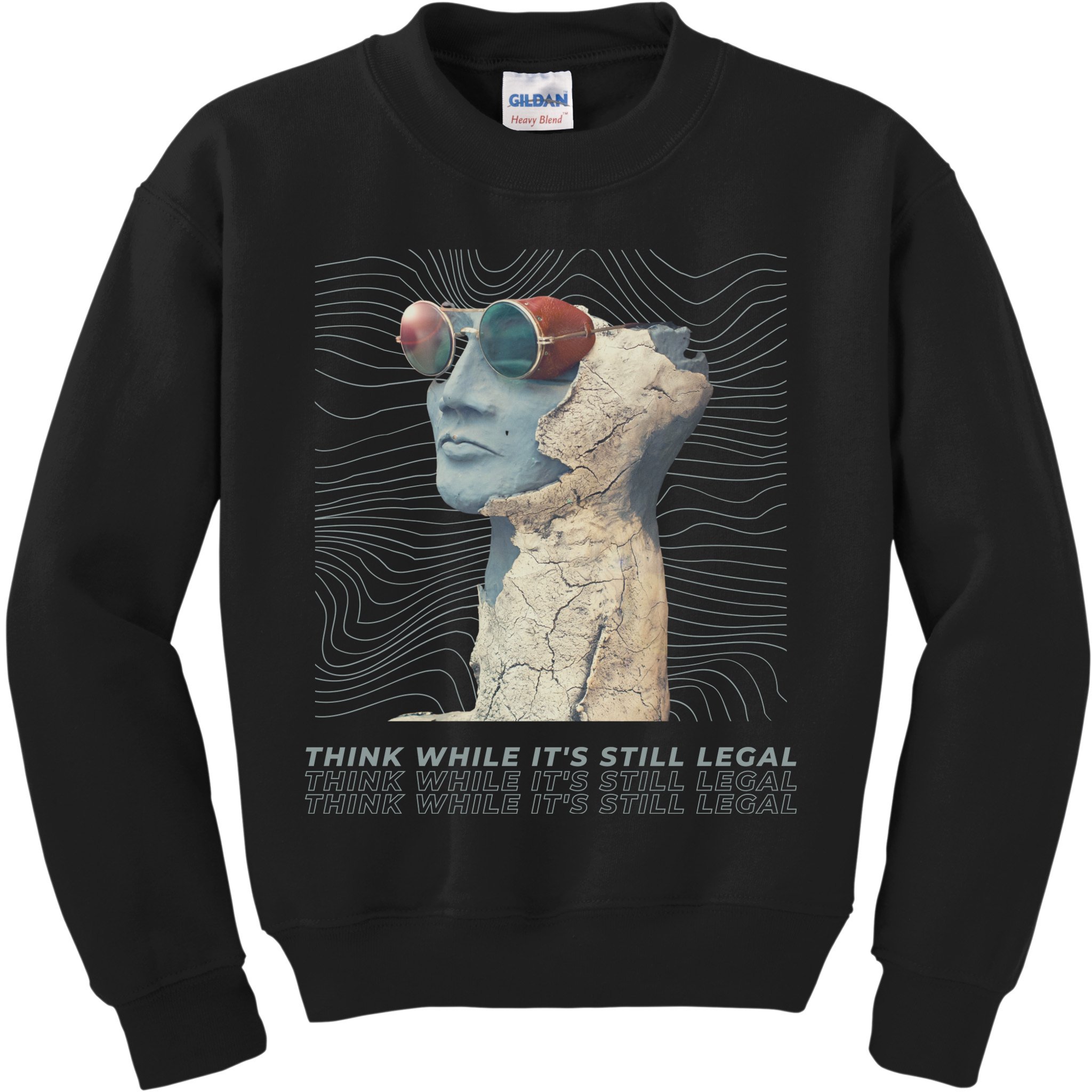 Think While It's Still Legal Anti Woke Cancel Culture Kids Sweatshirt