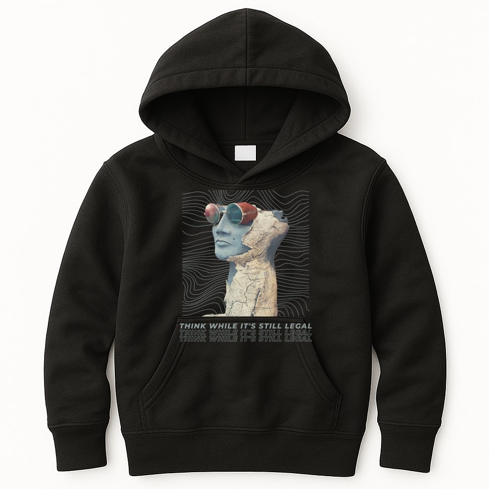 Think While It's Still Legal Anti Woke Cancel Culture Kids Hoodie