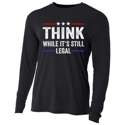 Think While Its Still Legal Think While It's Still Legal Cooling Performance Long Sleeve Crew