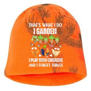 Thats What I Do I Garden I Play With Chickens Forget Things Kati - Camo Knit Beanie