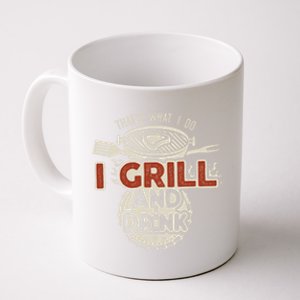 Thats What I Do I And I Grill And I Know Things Bbq Great Gift Coffee Mug