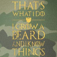 Thats What I Do I Grow A Beard And I Know Things Legacy Tie Dye Trucker Hat
