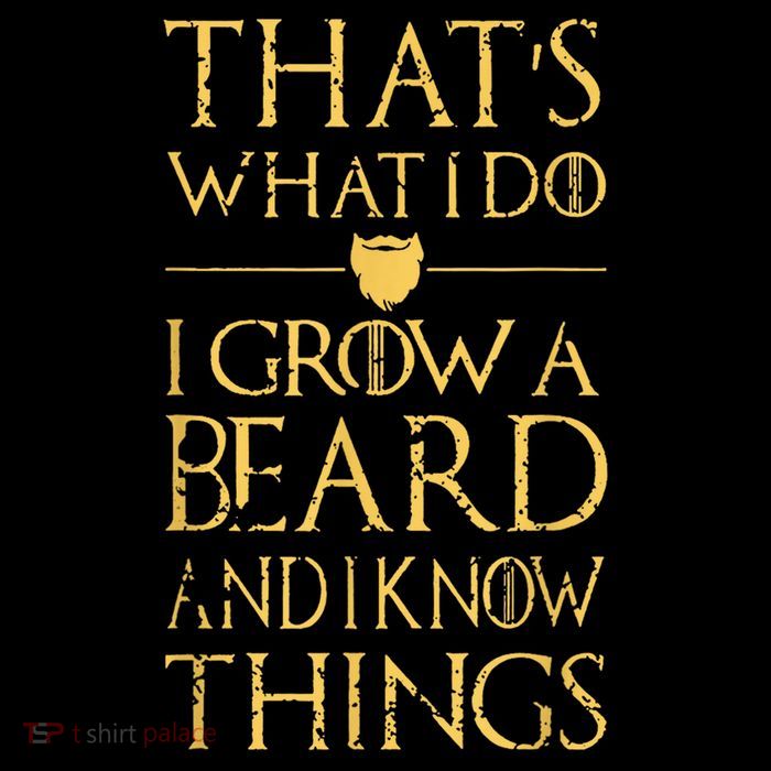Thats What I Do I Grow A Beard And I Know Things Impact Tech Backpack