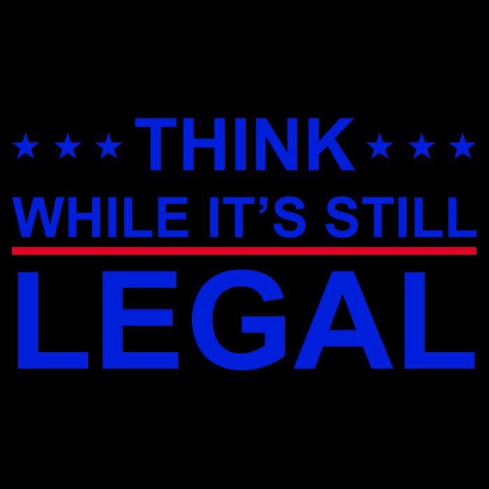 Think While It's Still Legal Constitutional Rights Zip Tote Bag
