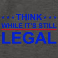Think While It's Still Legal Constitutional Rights Vector Backpack