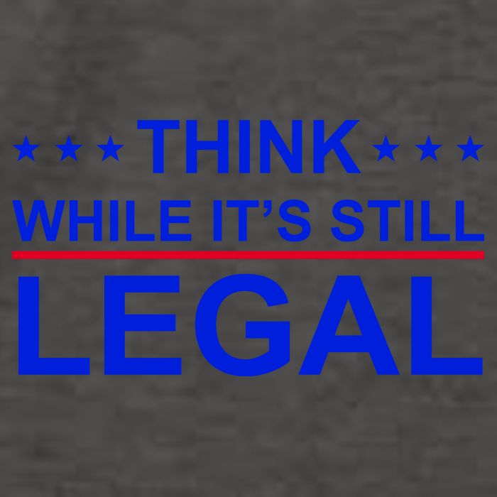 Think While It's Still Legal Constitutional Rights Vector Backpack
