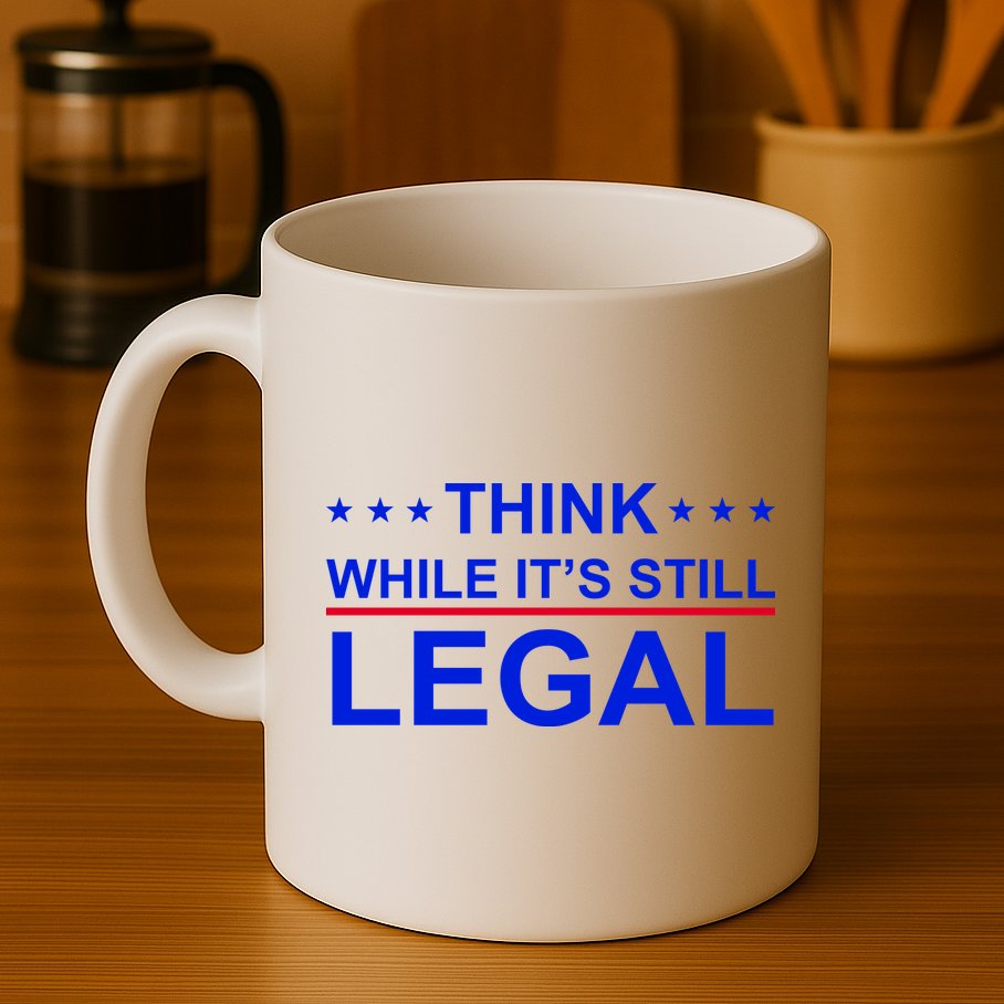 Think While It's Still Legal Constitutional Rights Mug