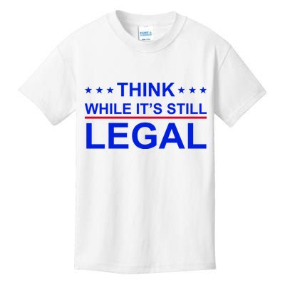 Think While It's Still Legal Constitutional Rights Kids T-Shirt