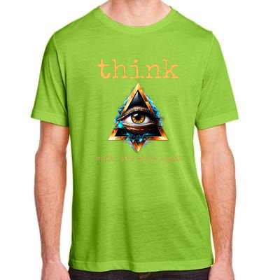 Think While ItS Still Legal Anti Woke Conservative Adult ChromaSoft Performance T-Shirt