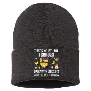 Thats What I Do I Garden I Play With Chickens Forget Things Sustainable Knit Beanie