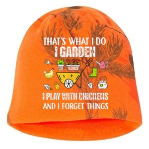 Thats What I Do I Garden I Play With Chickens Forget Things Kati - Camo Knit Beanie