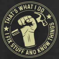 That's What I Do I Fix Stuff And I Know Things Handy Gift 11oz C Handle Ceramic Mug