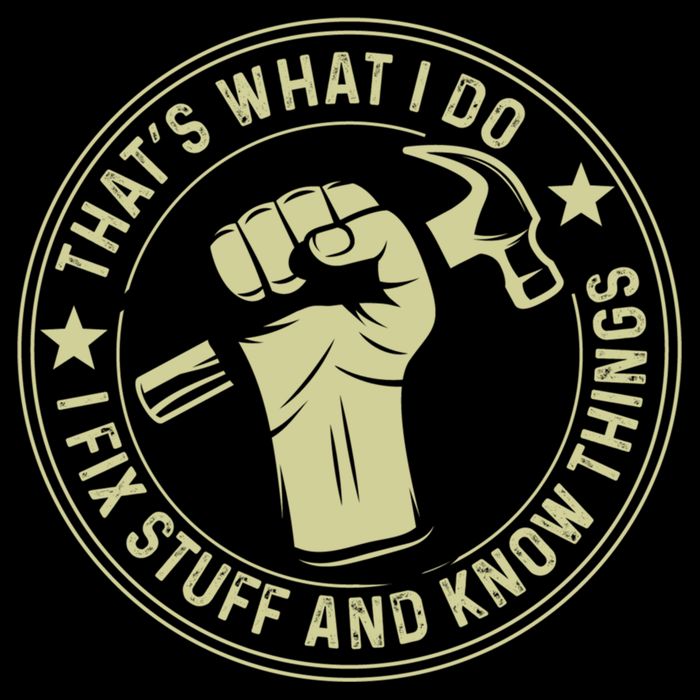 That's What I Do I Fix Stuff And I Know Things Handy Gift Youth Performance Sprint T-Shirt