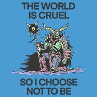 The World Is Cruel So I Choose Not To Be Tie Dye Hoodie