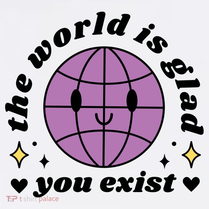 The World Is Glad You Exist Mental Health Mug