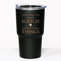 That's What I Do I Drink Scotch and I Know Things  Tumbler