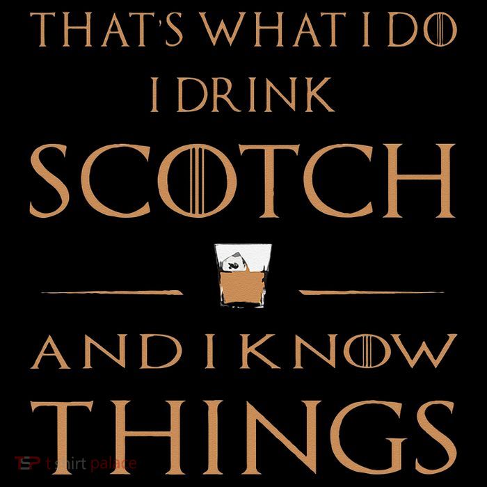 That's What I Do I Drink Scotch and I Know Things  Baby Bodysuit