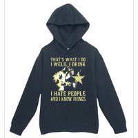 That's What I Do I Read Books And I Know Things Reading Urban Pullover Hoodie