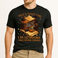 That's What I Do I Read Books And I Know Things Reading Performance Shirt