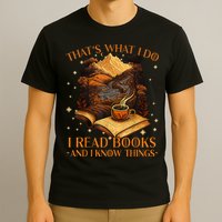 That's What I Do I Read Books And I Know Things Reading T-Shirt