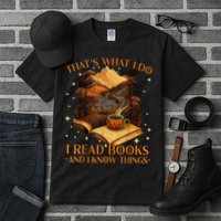 That's What I Do I Read Books And I Know Things Reading Tall T-Shirt