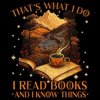 That's What I Do I Read Books And I Know Things Reading 16 in Basic Backpack