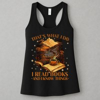 That's What I Do I Read Books And I Know Things Reading Womens Tank Top