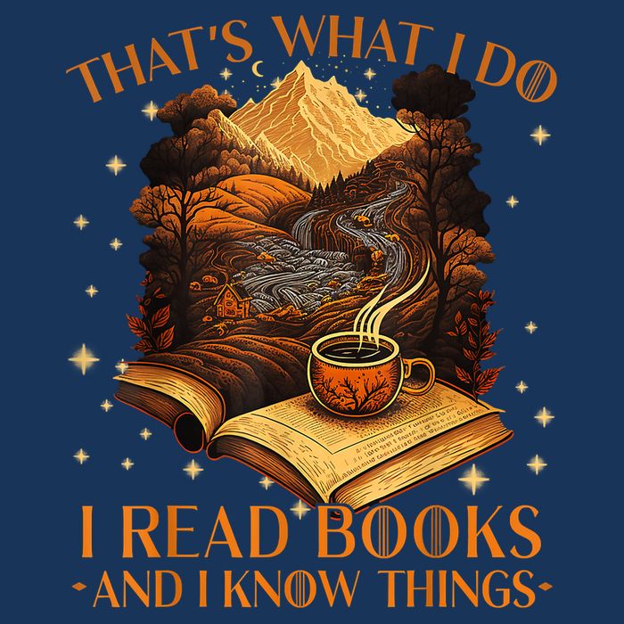 That's What I Do I Read Books And I Know Things Reading Infant Baby Jersey Bodysuit