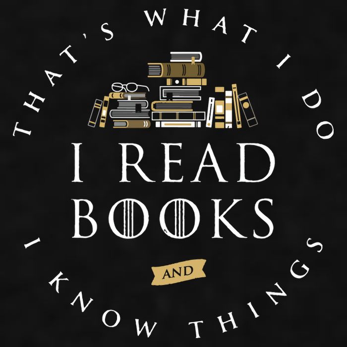 That's What I Do I Read Books And I Know Things Reading Ladies PosiCharge Tri-Blend Wicking Tank