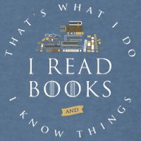 That's What I Do I Read Books And I Know Things Reading Garment-Dyed Sweatshirt