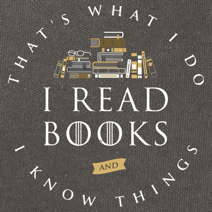 That's What I Do I Read Books And I Know Things Reading Cotton Canvas Backpack