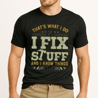 Thats What I Do I Read Books And I Know Things Funny Reading Performance Shirt